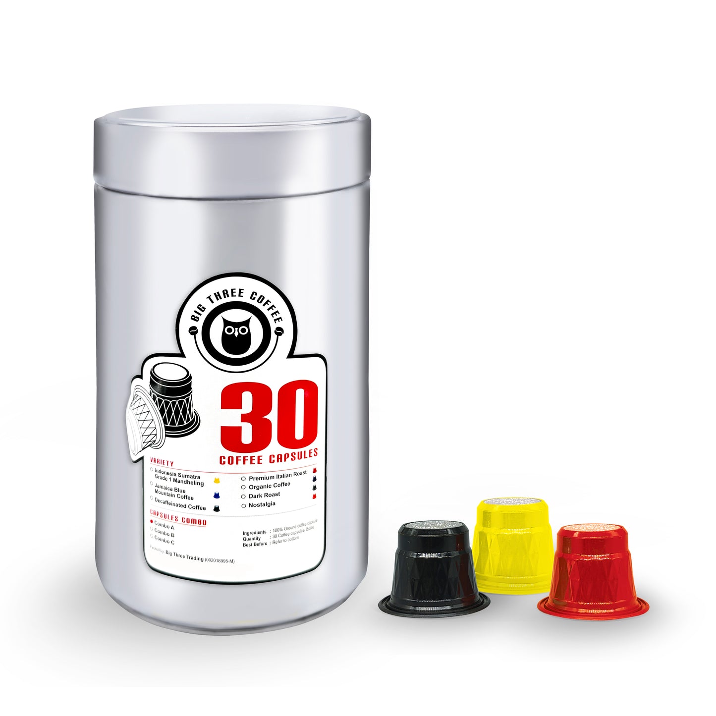 Coffee Capsule (Nespresso Compatible Coffee Capsule)