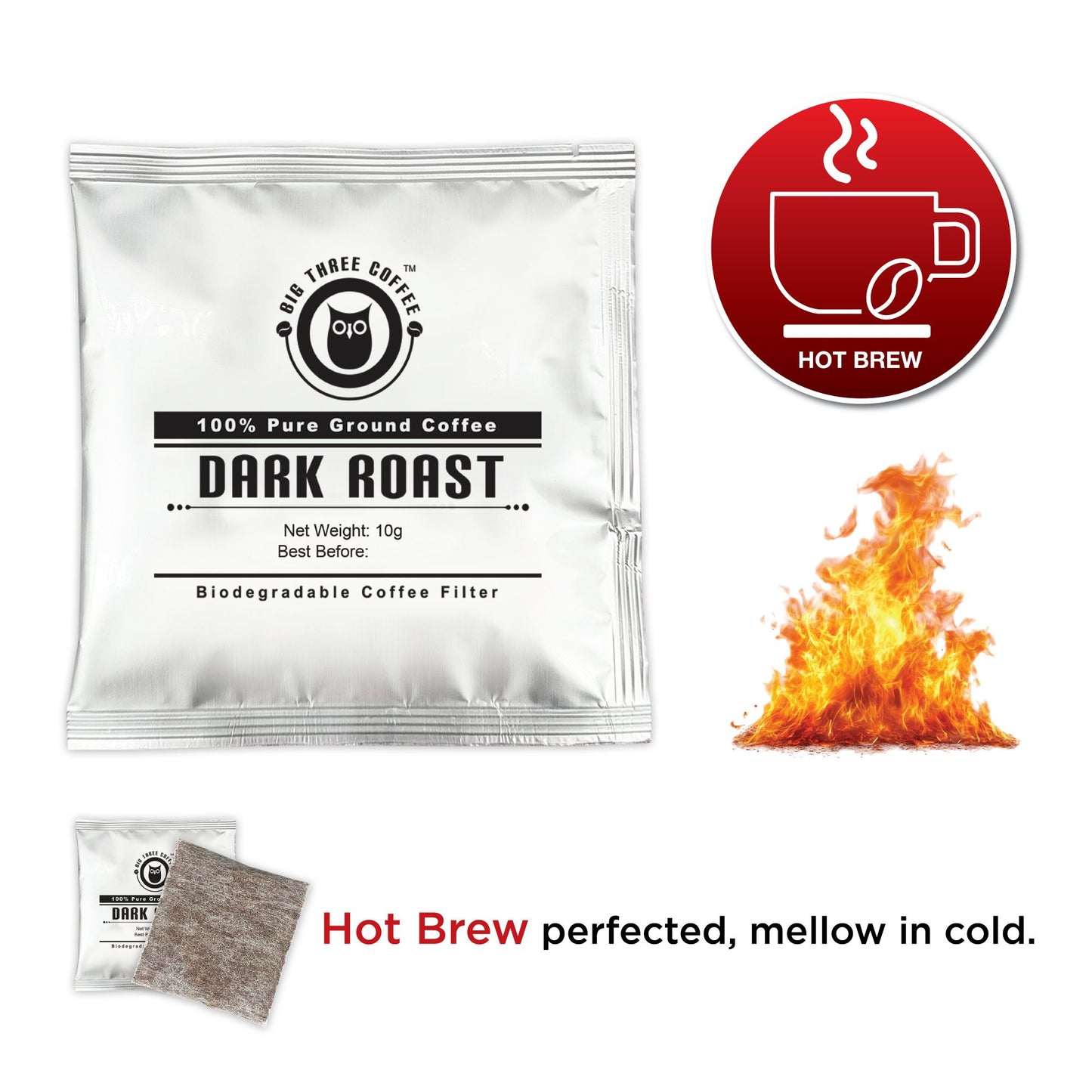 Pure Ground Coffee Bag (15 Sachets)