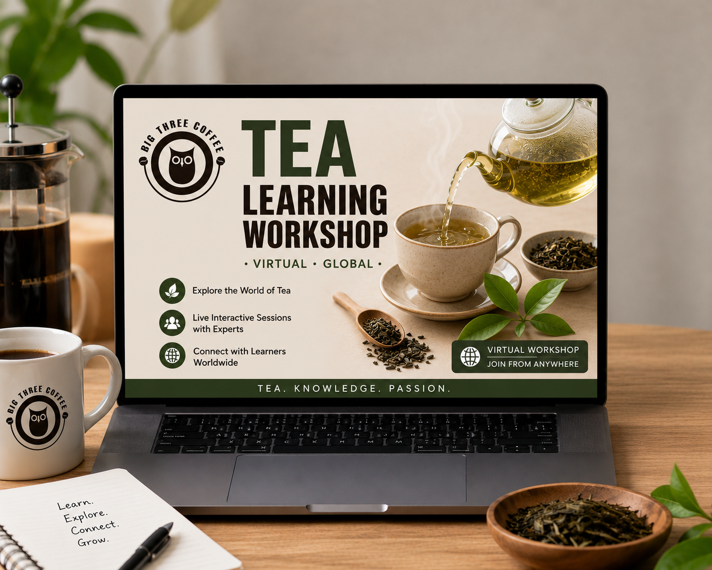 Global Virtual Coffee & Tea Learning Workshop