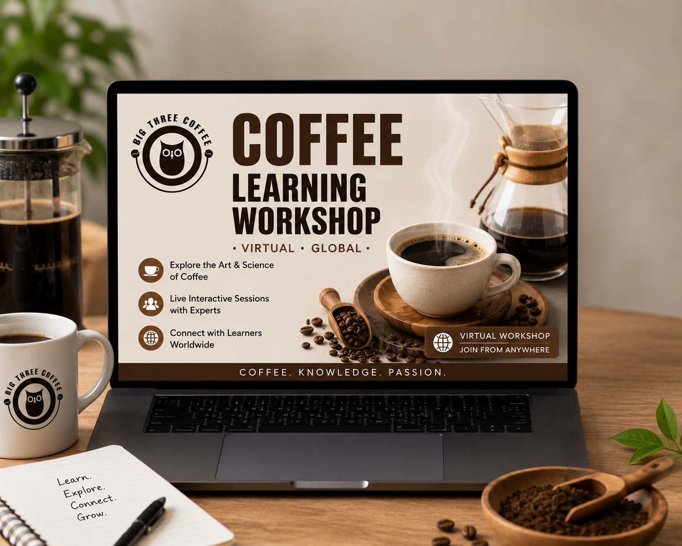 Global Virtual Coffee & Tea Learning Workshop