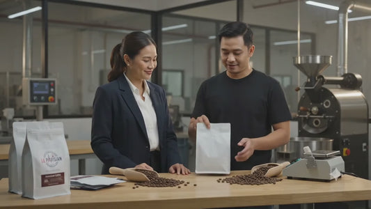 No-label Pack Coffee Beans (150 grams x 20 packs)